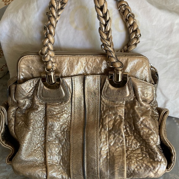 Chloe Heloise Large Lambskin Bag - Picture 14 of 14